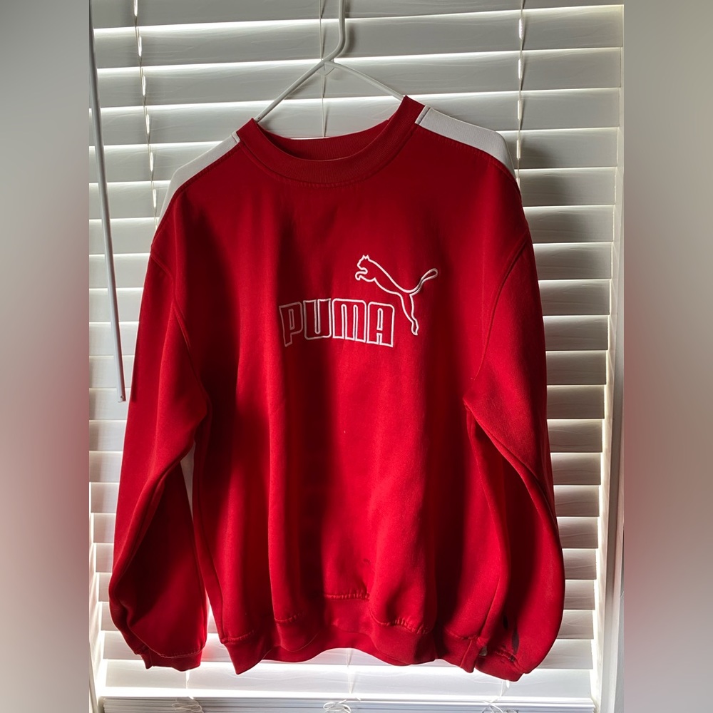 Puma dri- fit material crew neck sweatshirt 🎈